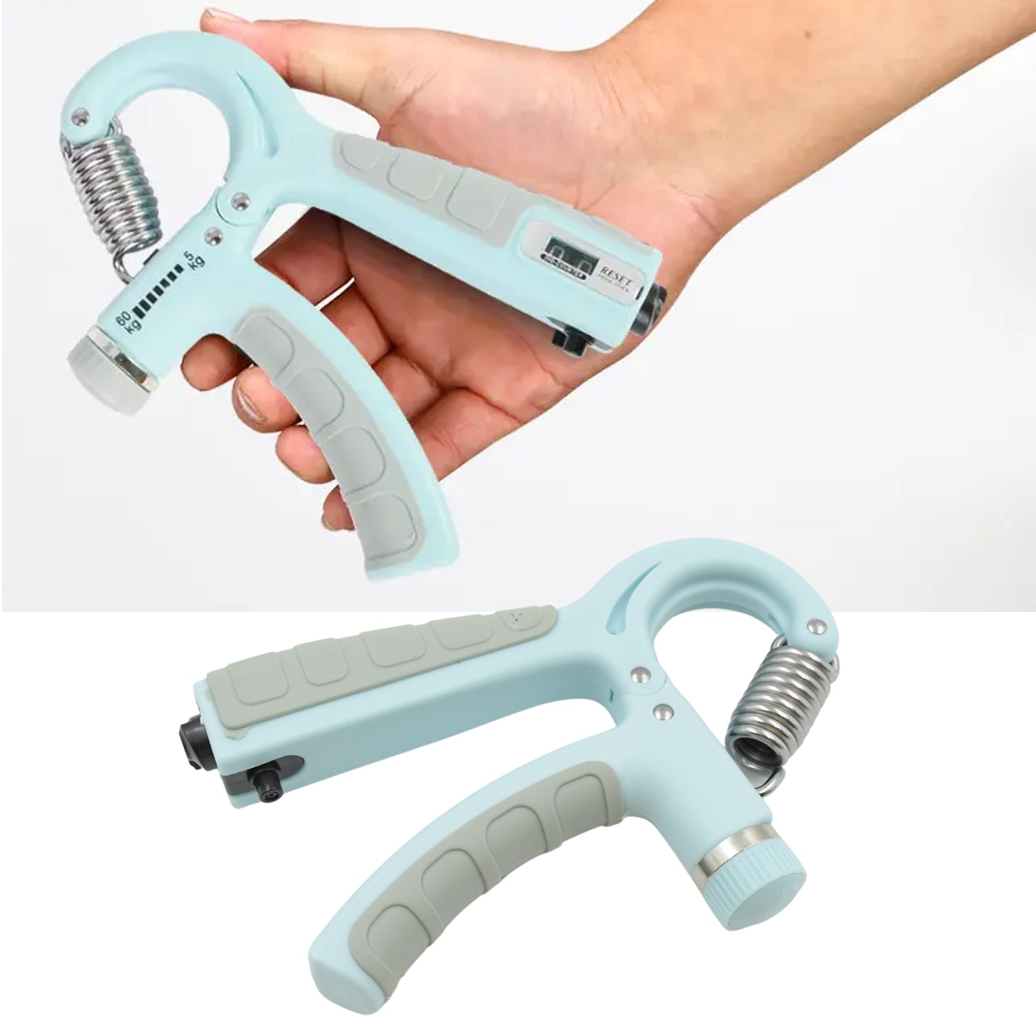 Gym Fitness Hand Grip Men Adjustable Finger Heavy Exerciser Strength for Muscle Recovery Hand Gripper Trainer strengthener (1 Pc) Gym Fitness Hand Grip Men Adjustable Finger Heavy Exerciser Strength for Muscle Recovery Hand Gripper Trainer strengthener (1 Pc)
